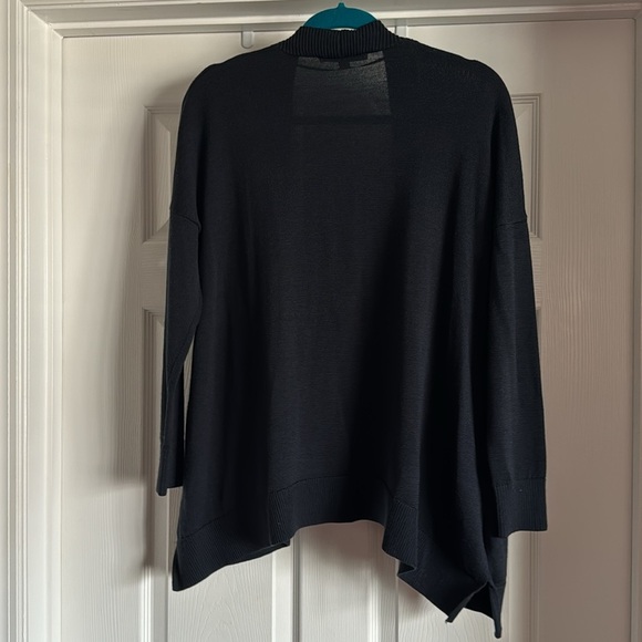 Open cardigan sweater navy - Picture 4 of 4